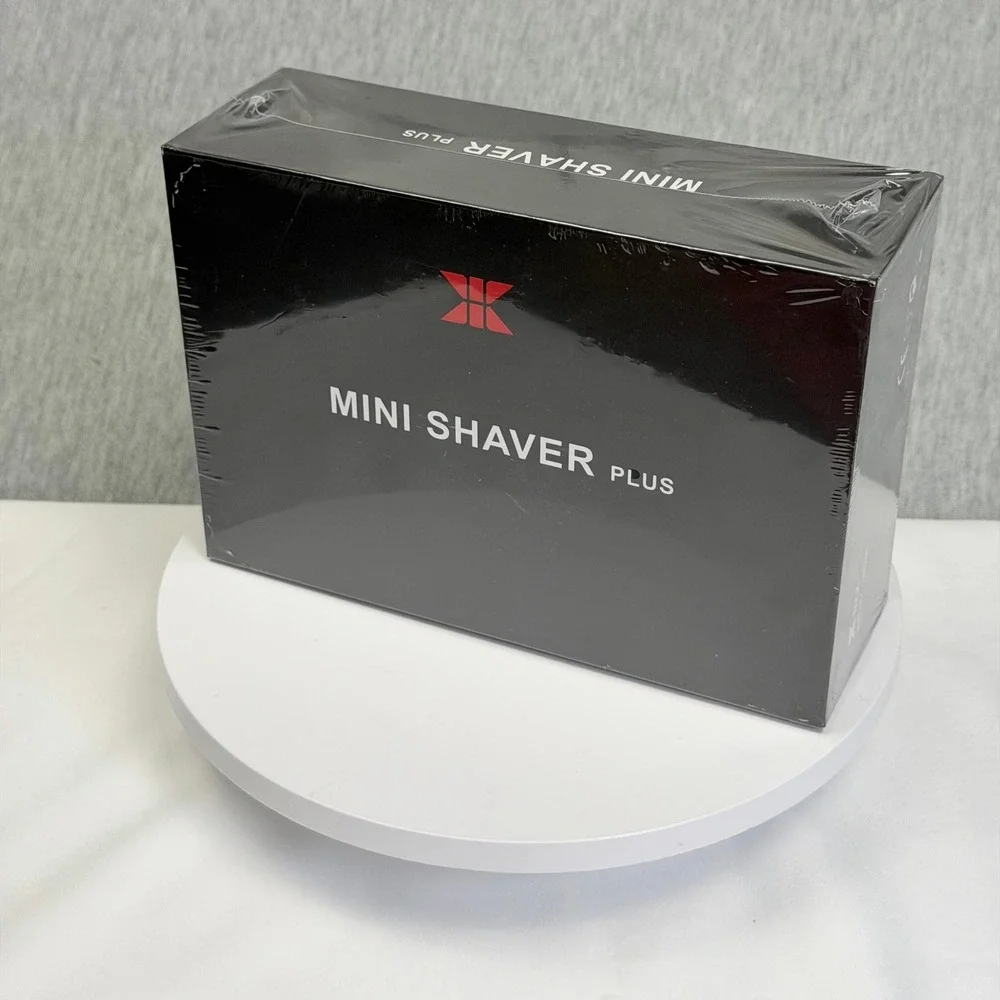 NAK Mini Shaver Plus NK6700 Electric Shaver USB Rechargeable Black Portable New